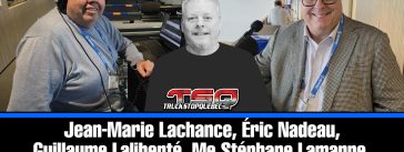 Jean-Marie Lachance (photo), Éric Nadeau, Guillaume Laliberté, Me Stéphane Lamarre (photo), Monsef Derraji, David Brillon et Julien Rochefort ont participé à ce podcast sur la radio des camionneurs en direct de chez ISAAC Instruments à l'occasion de la Conférence des Utilisateurs.
