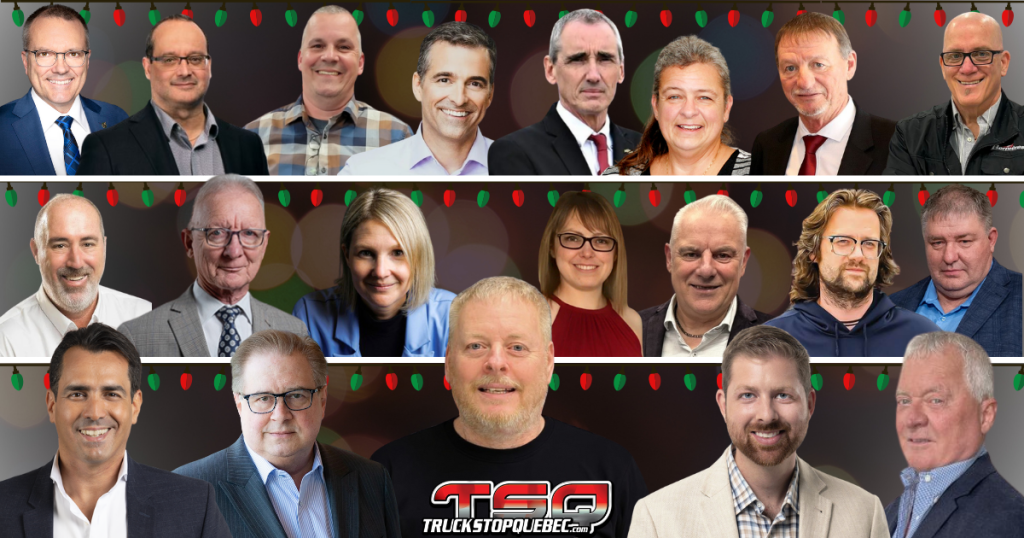 Xavier Barsalou-Duval, Monsef Derraji, Alex Boissonneault, Marc Cadieux, Réal Gagnon, Patrick Gagnon, Pierre-Hugues Boisvenu, Catherine Morneau, Éric Gignac, Jean-Claude Daignault, Marcus Deschênes, Pierre Labrie, Steve Bouchard, Réjean Breton, Luc Berthold, Gaétan Légaré, André Tardif et Johanne Couture, qui figurent sur cette image, participent tous au podcast spécial des fêtes avec Benoit Therrien à l'animation et Sophie Jacob à la co-animation.