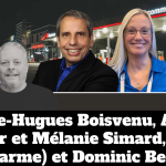 Pierre-Hugues Boisvenu, André Durocher et Mélanie Simard de ISAAC Instruments, Dominic Beaulac et Benoit Therrien qui discutent camionnage et actualité dans ce podcast, avec Patrick Ducharme de Harnois Énergies.
