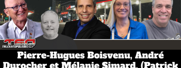 Pierre-Hugues Boisvenu, André Durocher et Mélanie Simard de ISAAC Instruments, Dominic Beaulac et Benoit Therrien qui discutent camionnage et actualité dans ce podcast, avec Patrick Ducharme de Harnois Énergies.