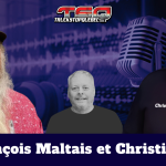 Jean-François Maltais et Christian Lachat, qui sont au micro de Benoit Therrien dans ce podcast de la radio des camionneurs.