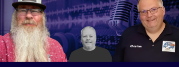 Jean-François Maltais et Christian Lachat, qui sont au micro de Benoit Therrien dans ce podcast de la radio des camionneurs.
