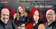 Yves Bureau, Marie Saint-Laurent, Maryse D'Amours et Richard Deschamps dans ce podcast sur la radio des camionneurs.