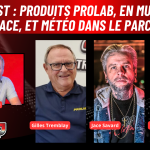 Gilles Tremblay de Prolab, Jace Savard et Luc Sergerie sont au micro de Benoit Therrien pour discuter musique et camionnage.