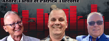 Pierre-Hugues Boisvenu, André Tardif et Patrick Turcotte qui participent à ce podcast sur la radio des camionneurs de Truck Stop Québec.