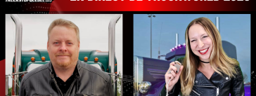 Benoit Therrien et Marie Saint-Laurent qui, dans ce podcast, nous parlent en direct du TruckWorld de Mississauga, le plus grand salon du camionnage au pays.