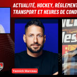 Yannick Marceau et André Tardif au micro de Benoit Therrien de Truck Stop Québec pour parler actualités et camionnage.