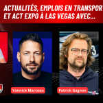 Yannick Marceau, Patrick Gagnon, Steve Bouchard sont au micro de Benoit Therrien, expert en transport, sur la radio des camionneurs de Truck Stop Québec.